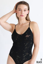 Black Lace Hole Bodysuit