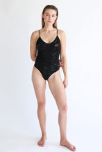 Black Lace Hole Bodysuit