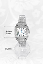 Silver Ladies Rhinestone Fashion Watch