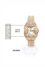 Gold Ladies Rhinestone Fashion Watch