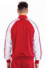 Red Snake Side Print Track Jacket