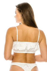 White Soft Bralette