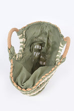 Green Straw Bag