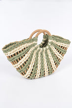 Green Straw Bag