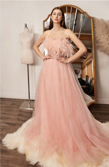 Blush Prom Dresses, Bridesmaid Dresses, Party Dress