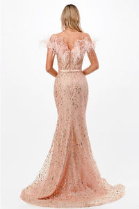 Rose Gold Prom Dresses, Bridesmaid Dresses, Party Dress
