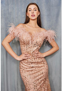 Rose Gold Prom Dresses, Bridesmaid Dresses, Party Dress