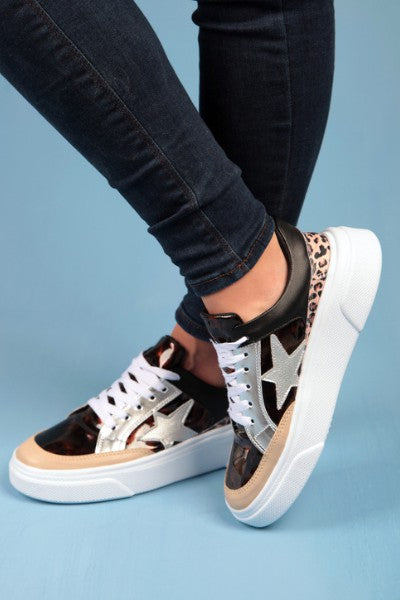 Black Fashion Sneakers