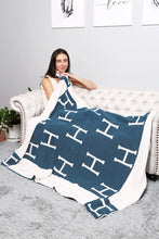 H Patterned Blanket