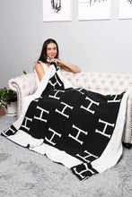 H Patterned Blanket