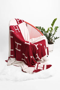 H Patterned Blanket
