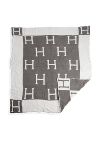 H Patterned Blanket
