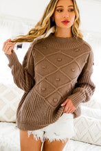 Mocha Turtle Neck Sweater