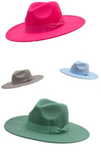 Pink Fashion Hat With Black Bow