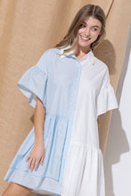 Light Blue Relaxed Fit Dress