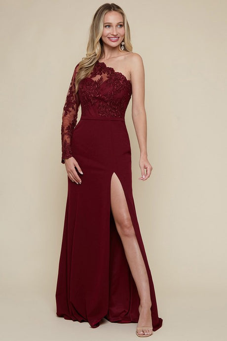 Red Mermaid Long Dress