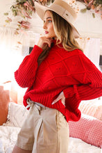 Red Turtle Neck Sweater