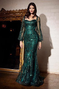 Emerald Green Prom Dresses, Bridesmaid Dresses, Party Dress