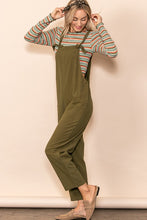 Olive Cozy Comfy Jumpsuit Overall