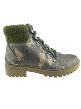 Pinkas Urban Glam Boots In Shimmer Camouflage