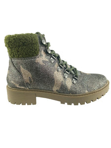 Pinkas Urban Glam Boots In Shimmer Camouflage