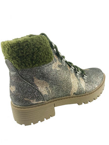 Pinkas Urban Glam Boots In Shimmer Camouflage
