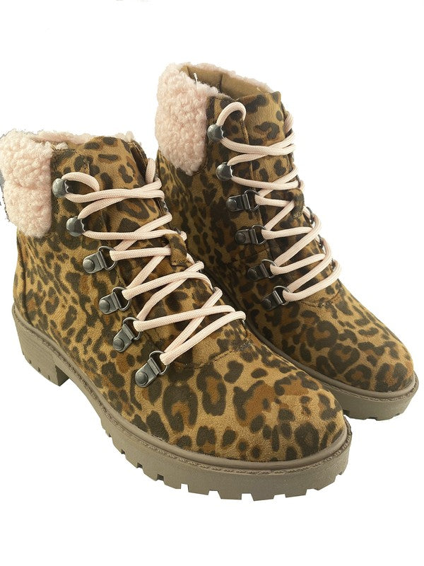 Pinkas Urban Glam Boots In Leopard