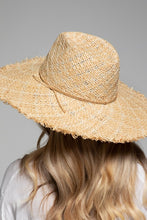 Natural Woven Raffia Sun Hat