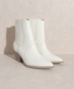 White Oasis Society Kate - Slim Heel Booties