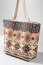 Desert Canyon Ethnic Print Tote Bag