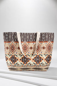 Desert Canyon Ethnic Print Tote Bag