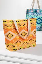 Tangerine(ye) Ethnic Print Tote Bag
