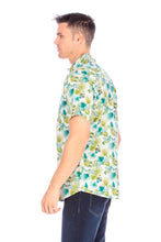 Green Printed Woven Shirt