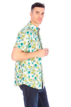 Green Printed Woven Shirt