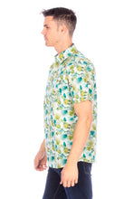 Green Printed Woven Shirt