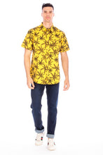 Yellow2 Men'S Printed Woven Shirt