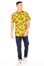 Yellow2 Men'S Printed Woven Shirt