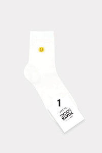 White Woman Socks - Smile -1(10pairs)