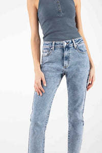 Acid Wash High Rise Carpenter Women Jeans
