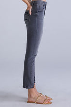 Gray High Rise Ankle Skinny Women Jeans