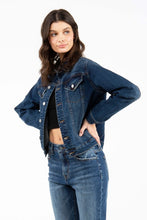 Dark Wash Denim Jean Jacket