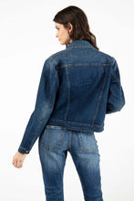 Dark Wash Denim Jean Jacket