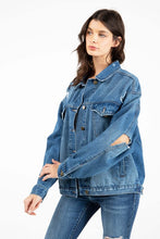 Medium Wash Denim Jean Jacket