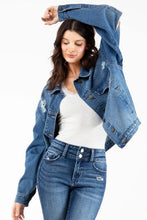 Medium Wash Denim Jean Jacket