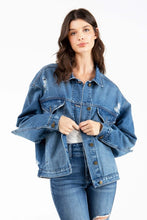 Medium Wash Denim Jean Jacket