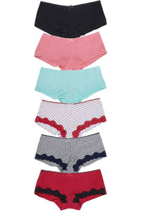 Polka Dot Pattern Panties