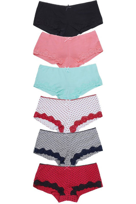 Polka Dot Pattern Panties