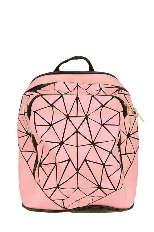 Brand New Aquarius Pink Geometric Reflective Book Bag varies aquarius-tote-bag.jpg?v=1736032642 main image 4