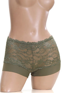 Assorted Lace Boxer Panties