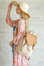 Taupe Casual Backpack